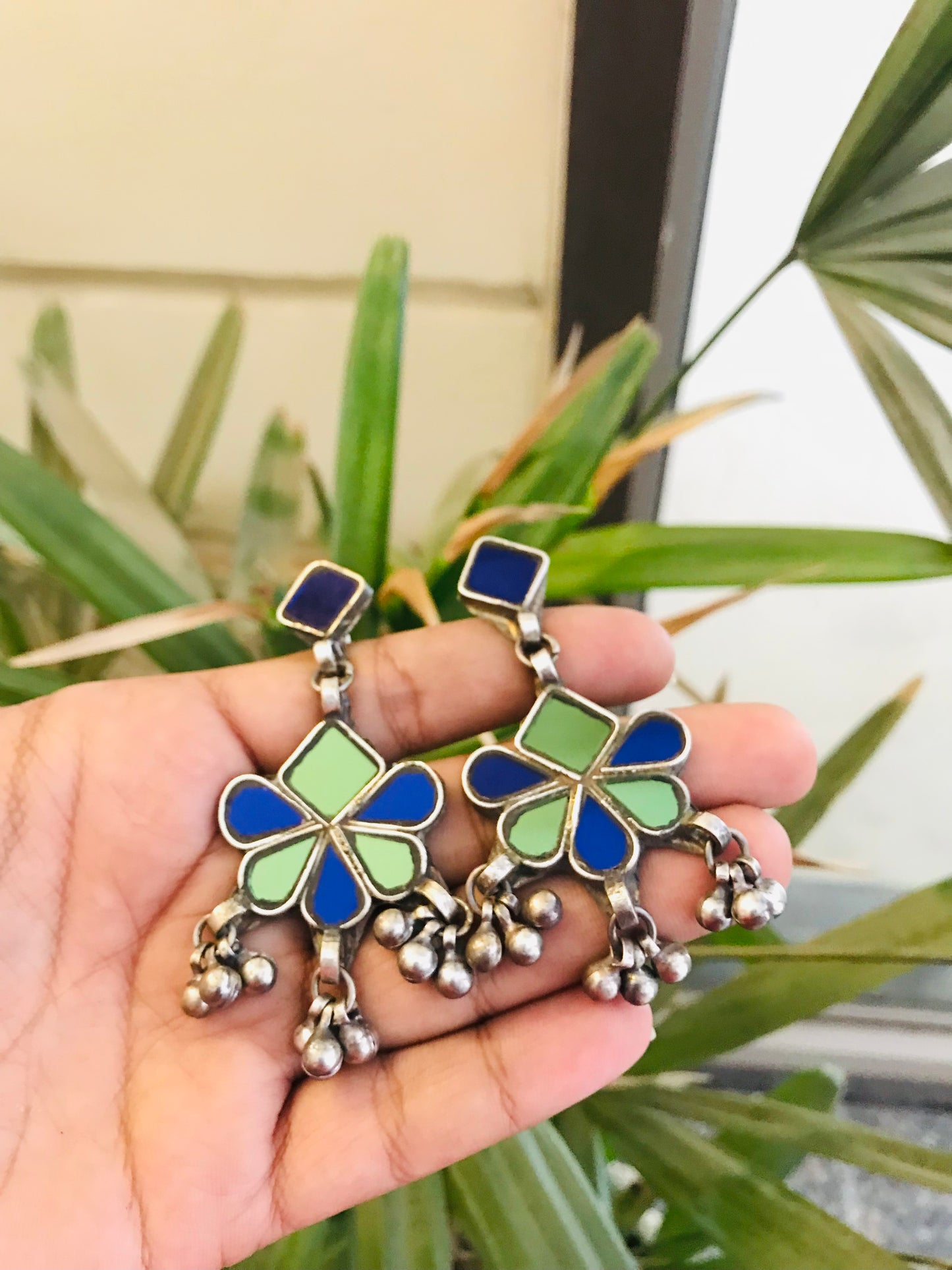 Sonam Afghani Glass Earrings
