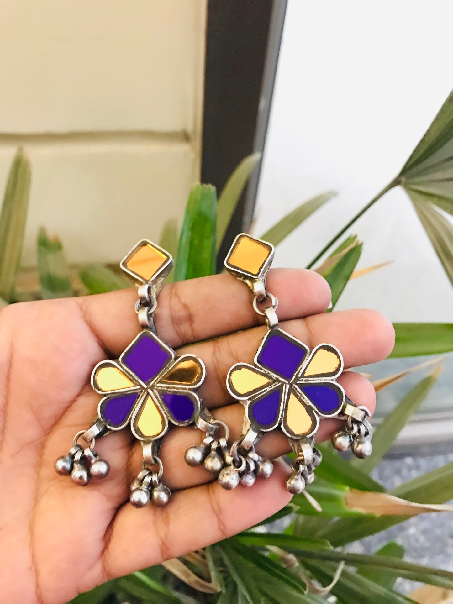 Sonam Afghani Glass Earrings