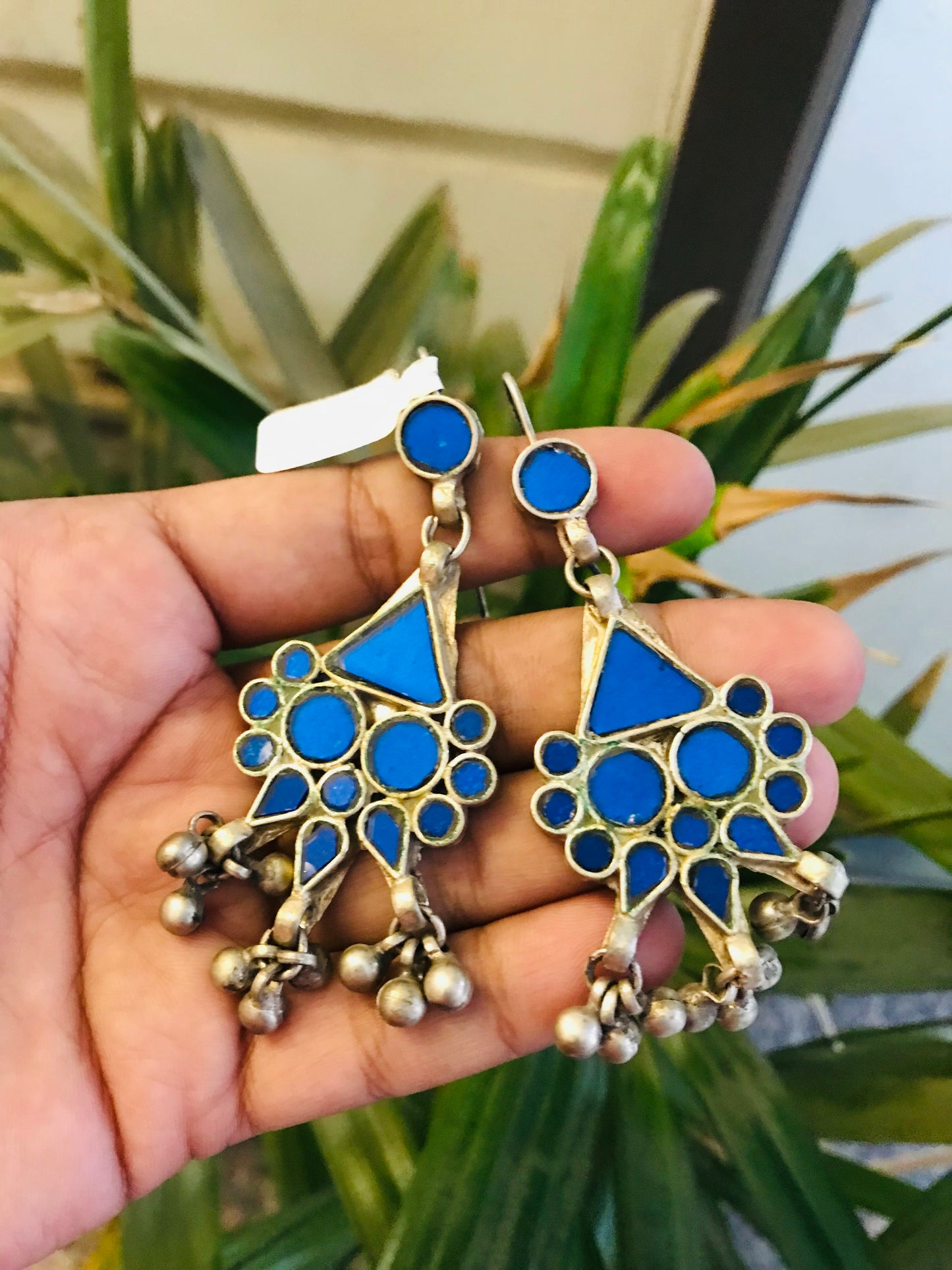 Aarya Afghani Glass Earrings