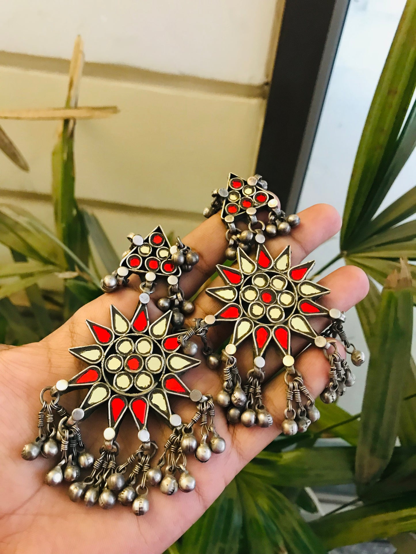 Jannat Afghani Glass Earrings