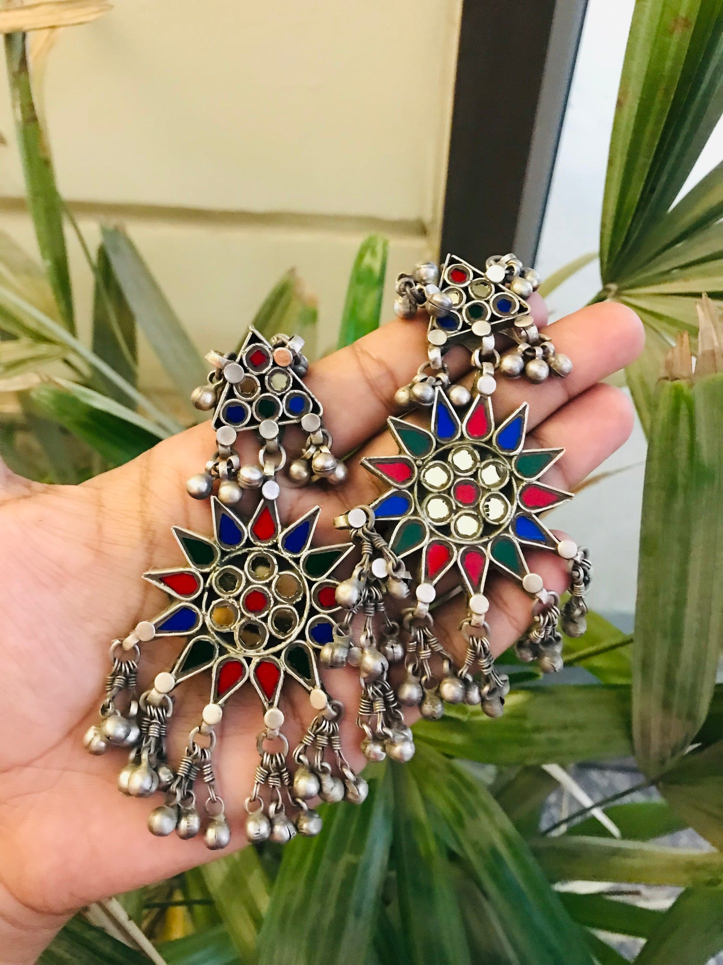 Jannat Afghani Glass Earrings