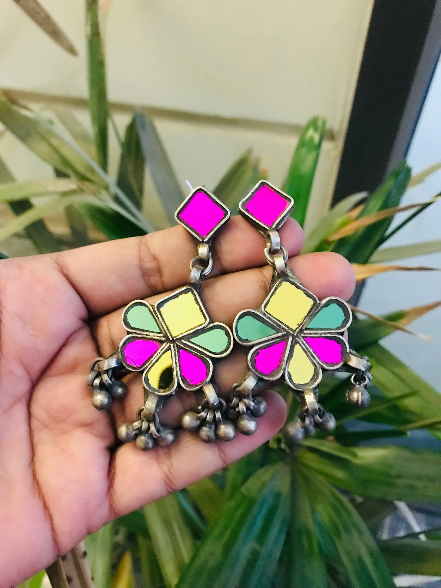 Sonam Afghani Glass Earrings
