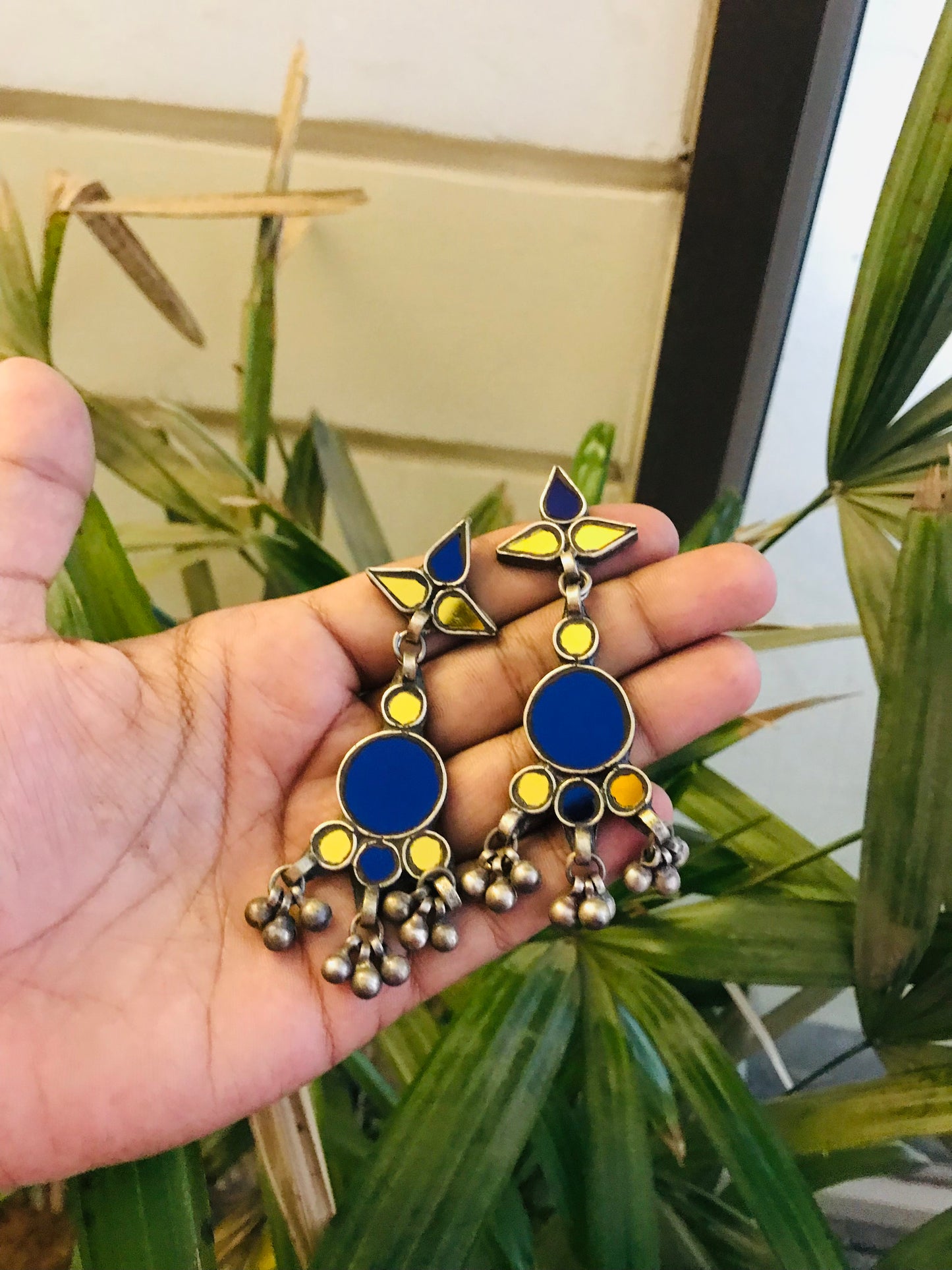 Naaz Afghani Glass Earrings