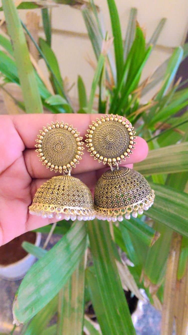 Big Colorful Jhumkas - 38 drops