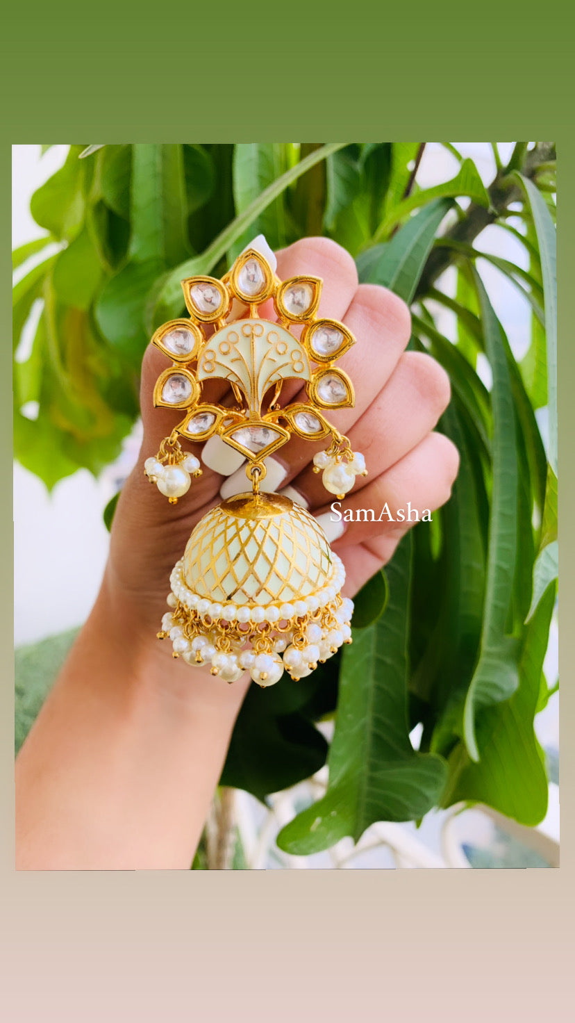 Jhumka Earrings for Women | Designer & Traditional Jhumkas Online ...
