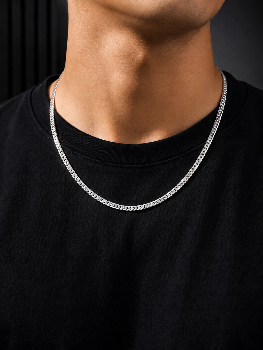 Anti Tarnish Cuban Link Chain for Men