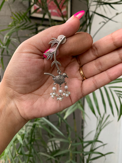 Bird Leaf Earrings