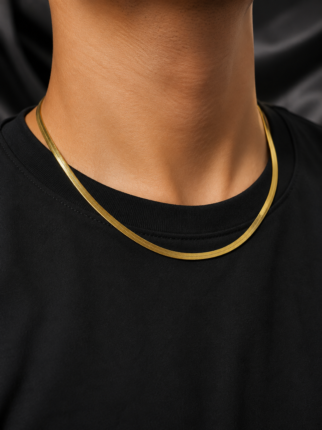 Anti Tarnish Gold Snake Chain