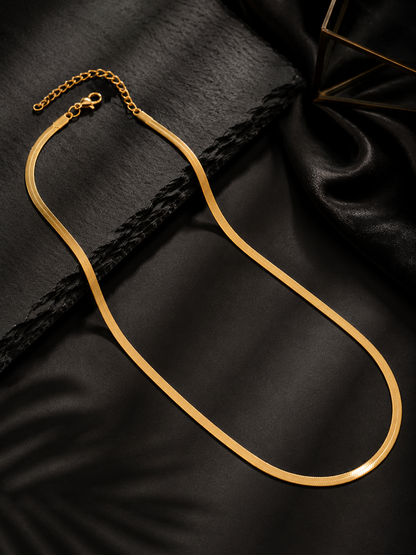 Anti Tarnish Gold Snake Chain