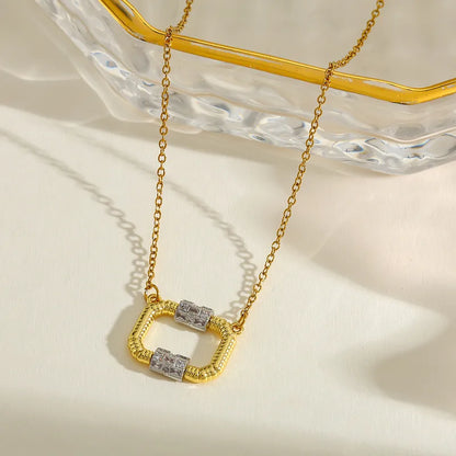 Luxe Link Crystal Necklace