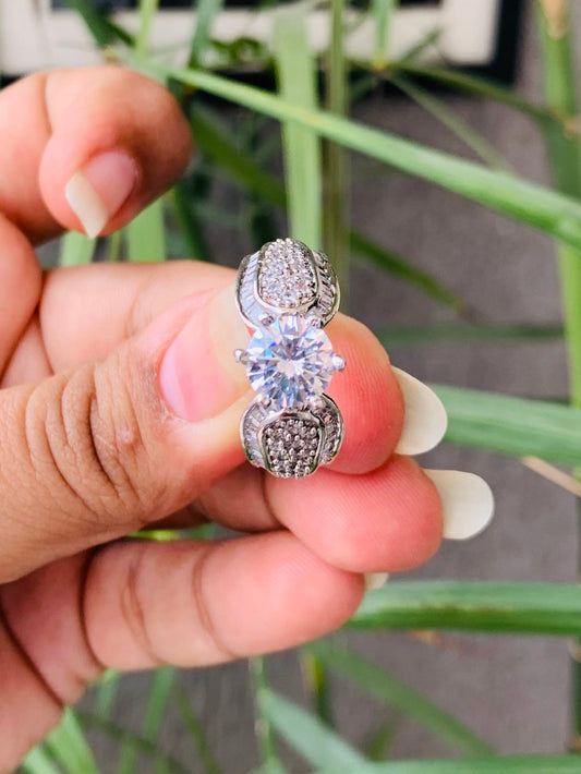 Glamorous Statement AD Ring