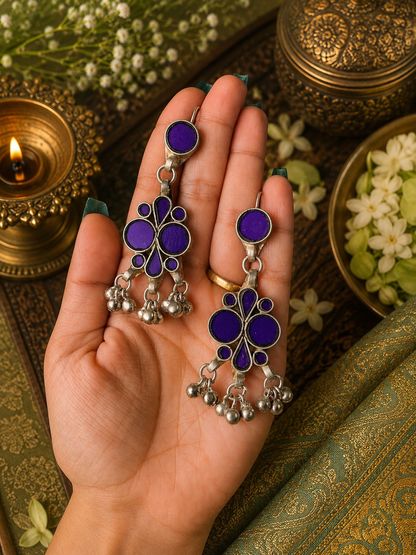 Noor Afghani Glass Earrings