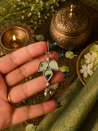 Misha Afghani Glass Earrings