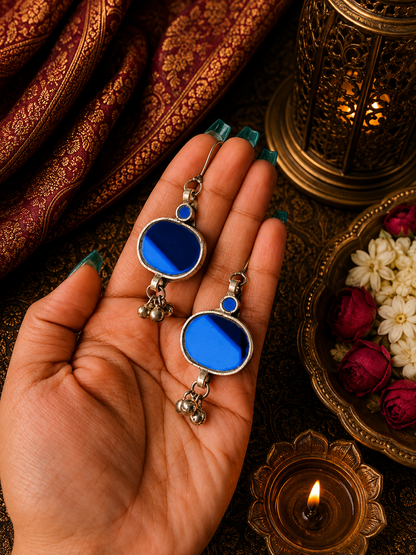 Zoya Afghani Glass Earrings