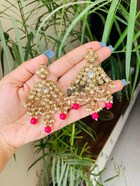 Traditional Kundan Earrings