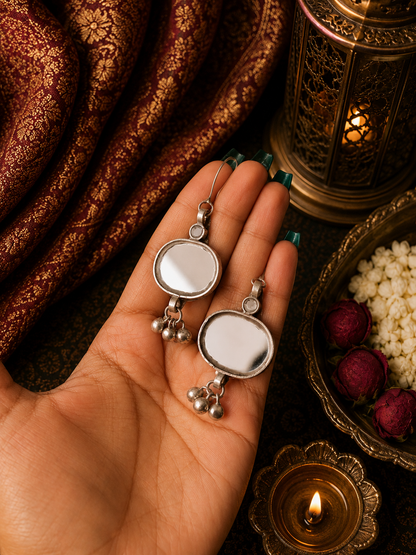 Zoya Afghani Glass Earrings