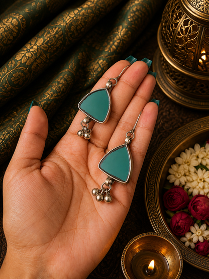 Riya Afghani Glass Earrings