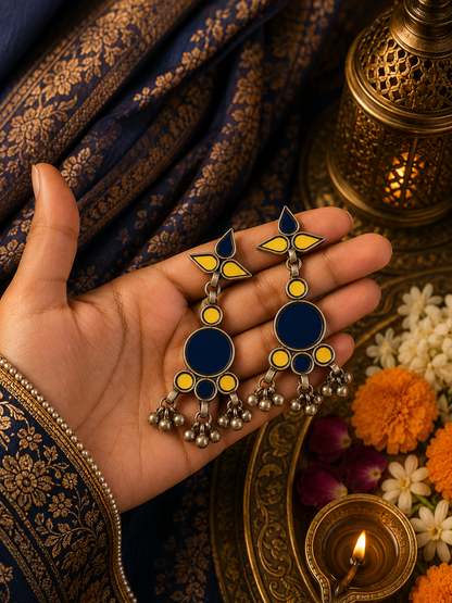 Naaz Afghani Glass Earrings