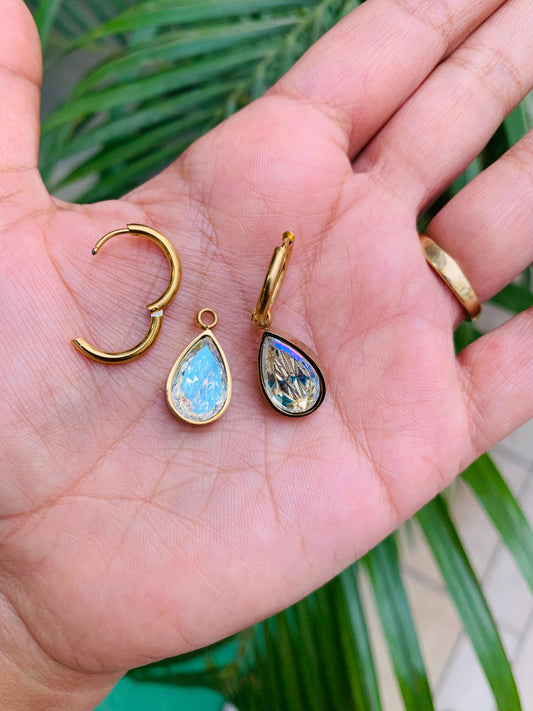 Two Way Teardrop Earrings