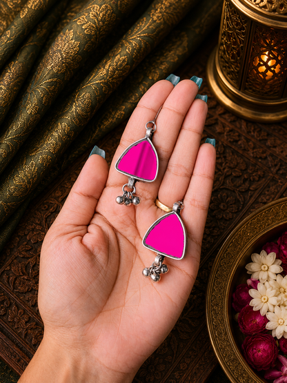 Riya Afghani Glass Earrings