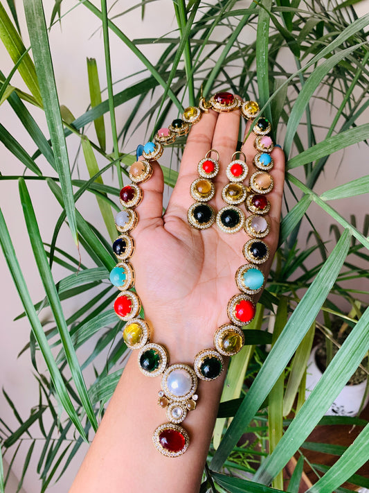 Multicolor Long Haar