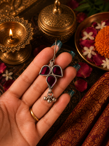 Misha Afghani Glass Earrings