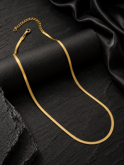 Anti Tarnish Gold Snake Chain