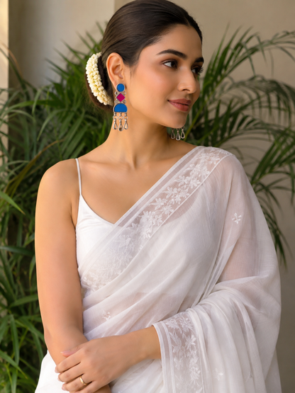 Nazia Afghani Glass Earrings