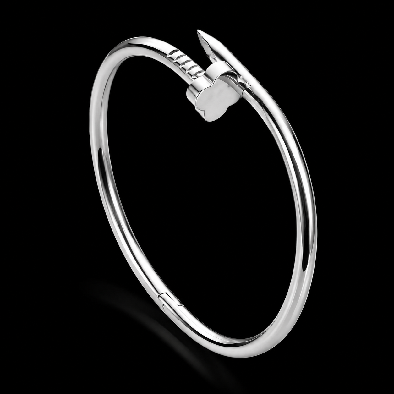 Modern Openable Bangle Bracelet