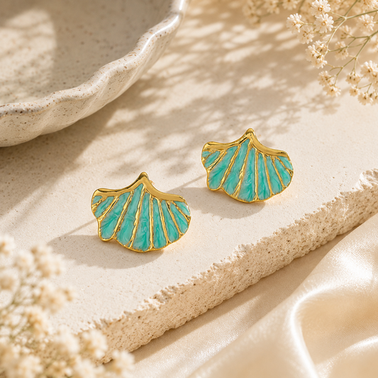 Aqua Lagoon Studs