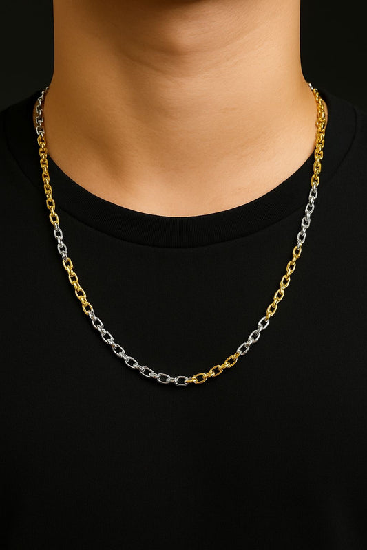 TitanLink Fusion - Bold Gold & Silver Chain