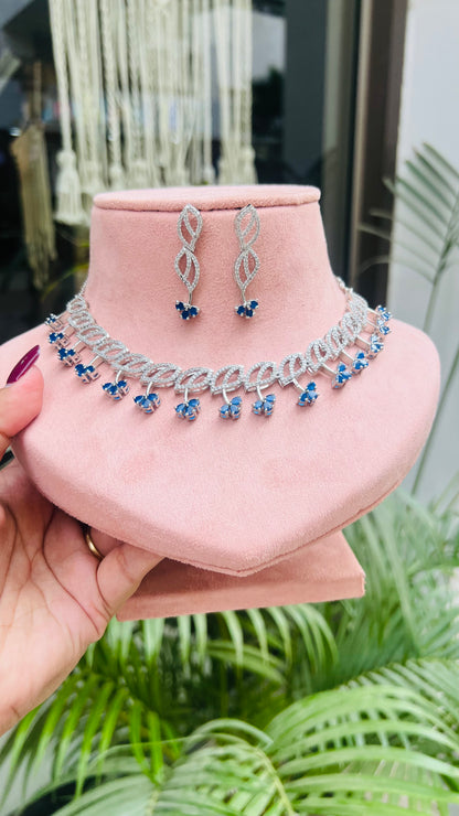 American Diamond Choker Necklace