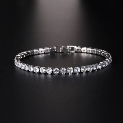 Ice Crystal Tennis Bracelet