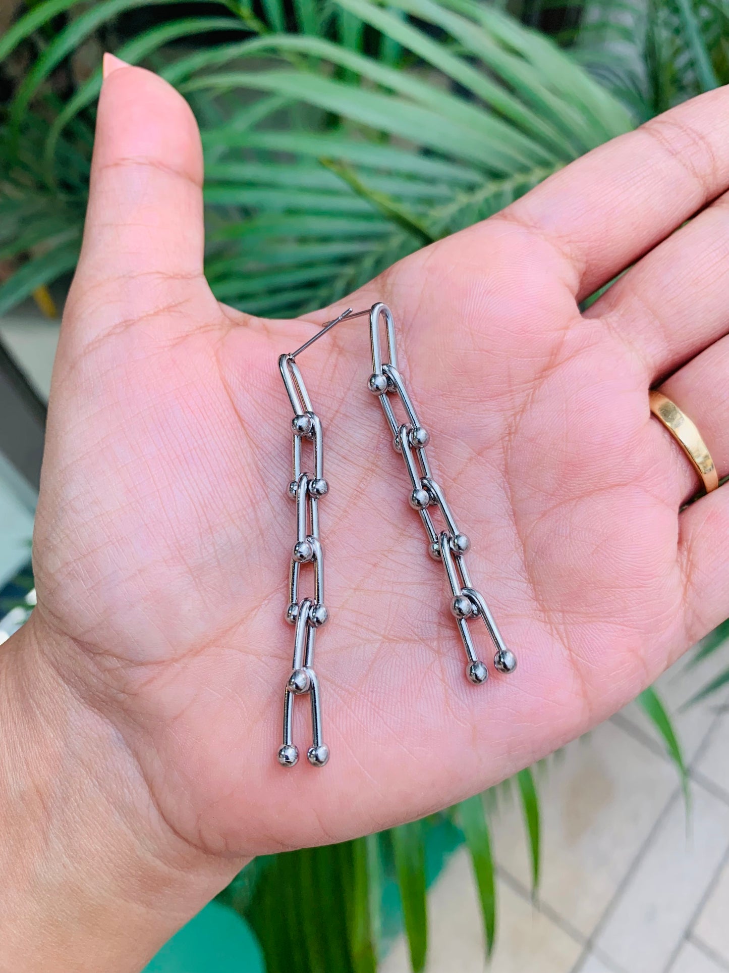 Chain Drop Earrings