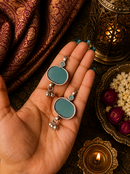 Zoya Afghani Glass Earrings