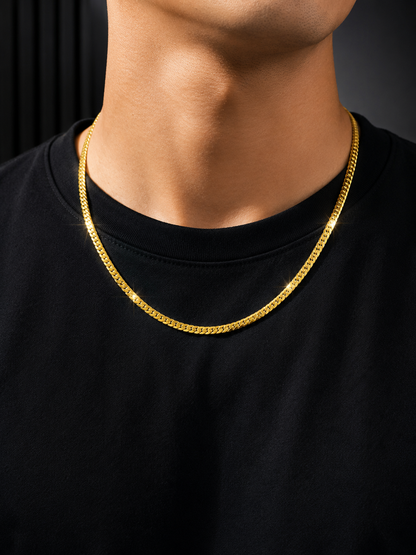 Anti Tarnish Cuban Link Chain for Men