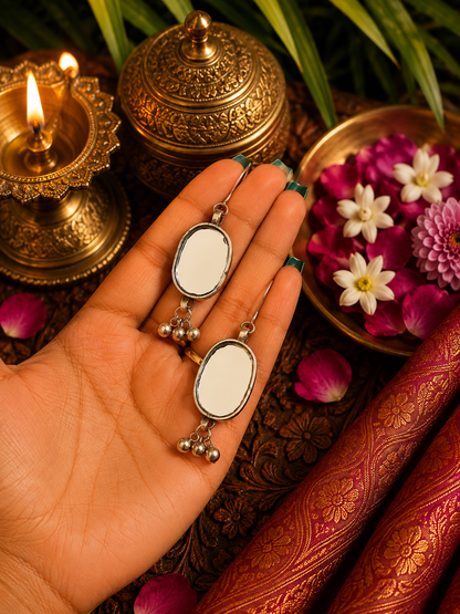 Divya Afghani Glass Earrings