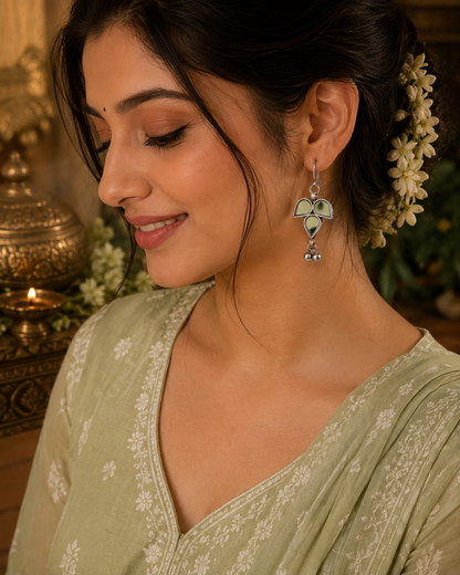 Misha Afghani Glass Earrings