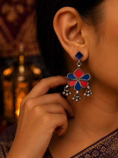 Sonam Afghani Glass Earrings