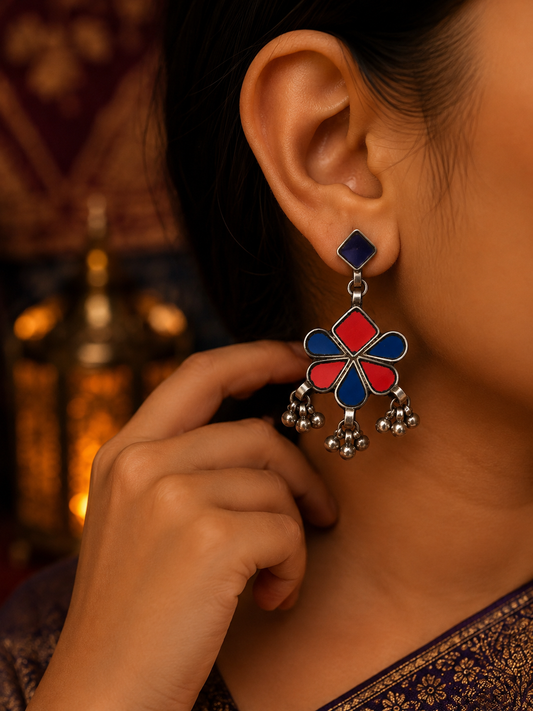 Sonam Afghani Glass Earrings