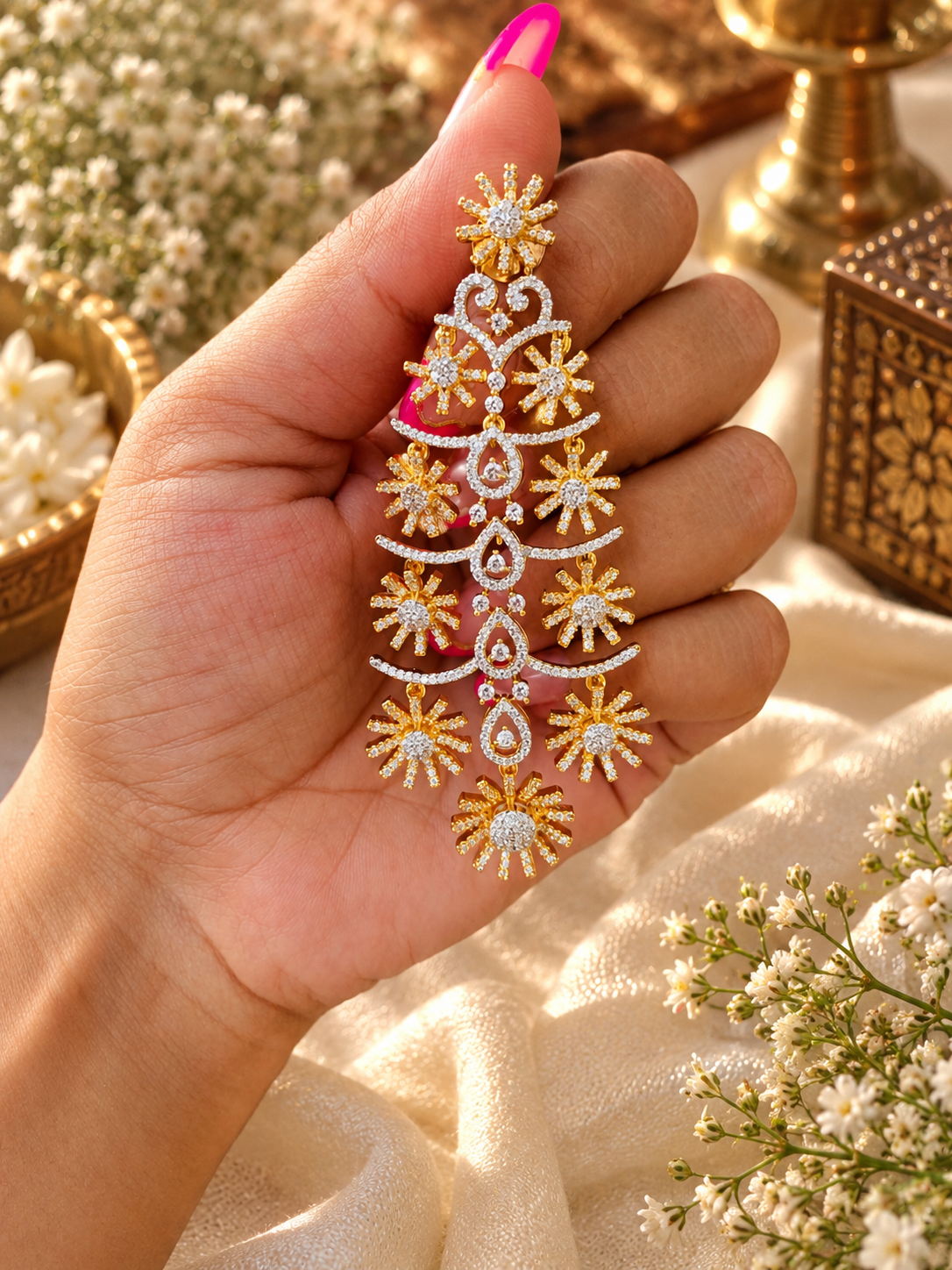 Silver Gold Real Look Danglers