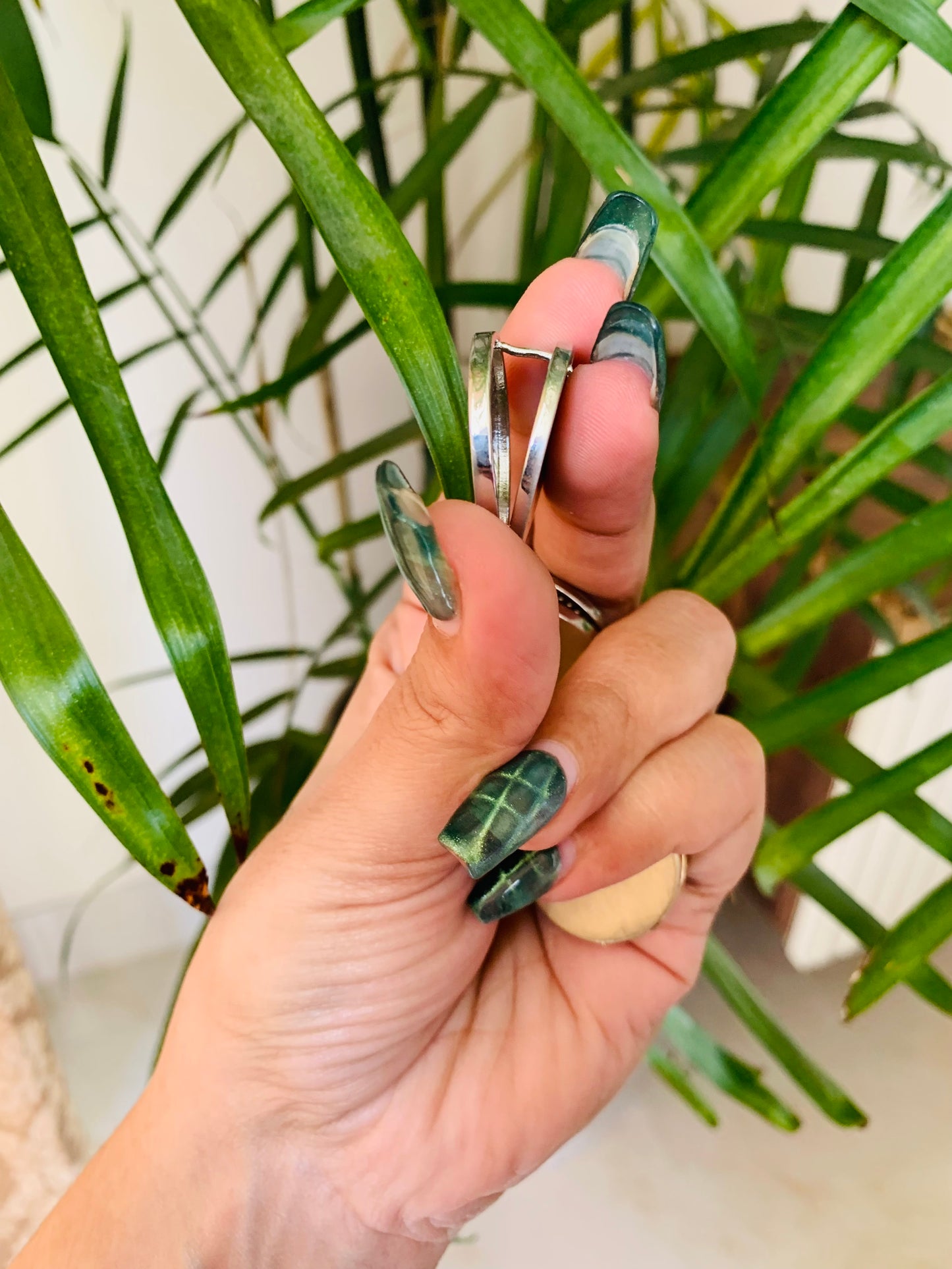 Coin Shaped Western Earrings