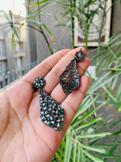 Baguette Stones Dangler