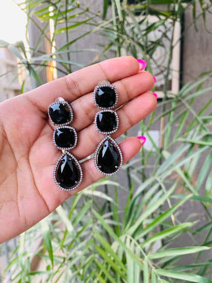 3 Stones Danglers