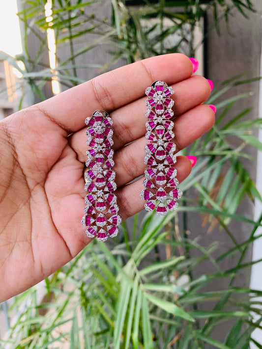 Ruby AD Long Danglers