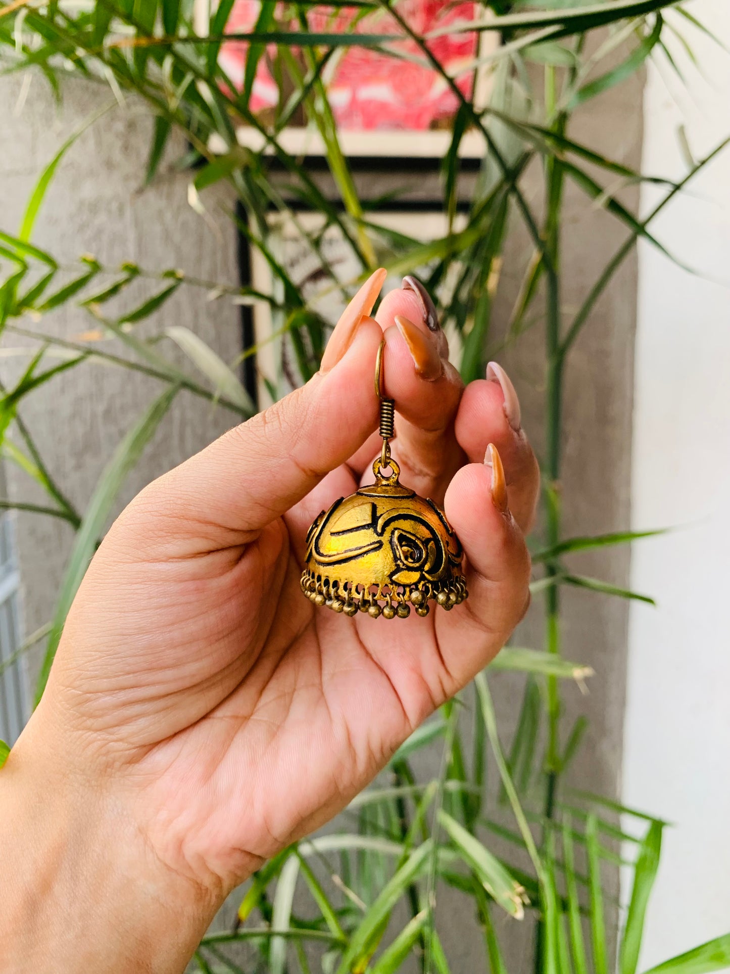 Golden Kaanti Jhumka