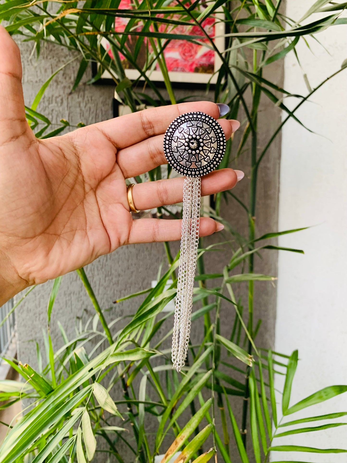 Long Chain Studs