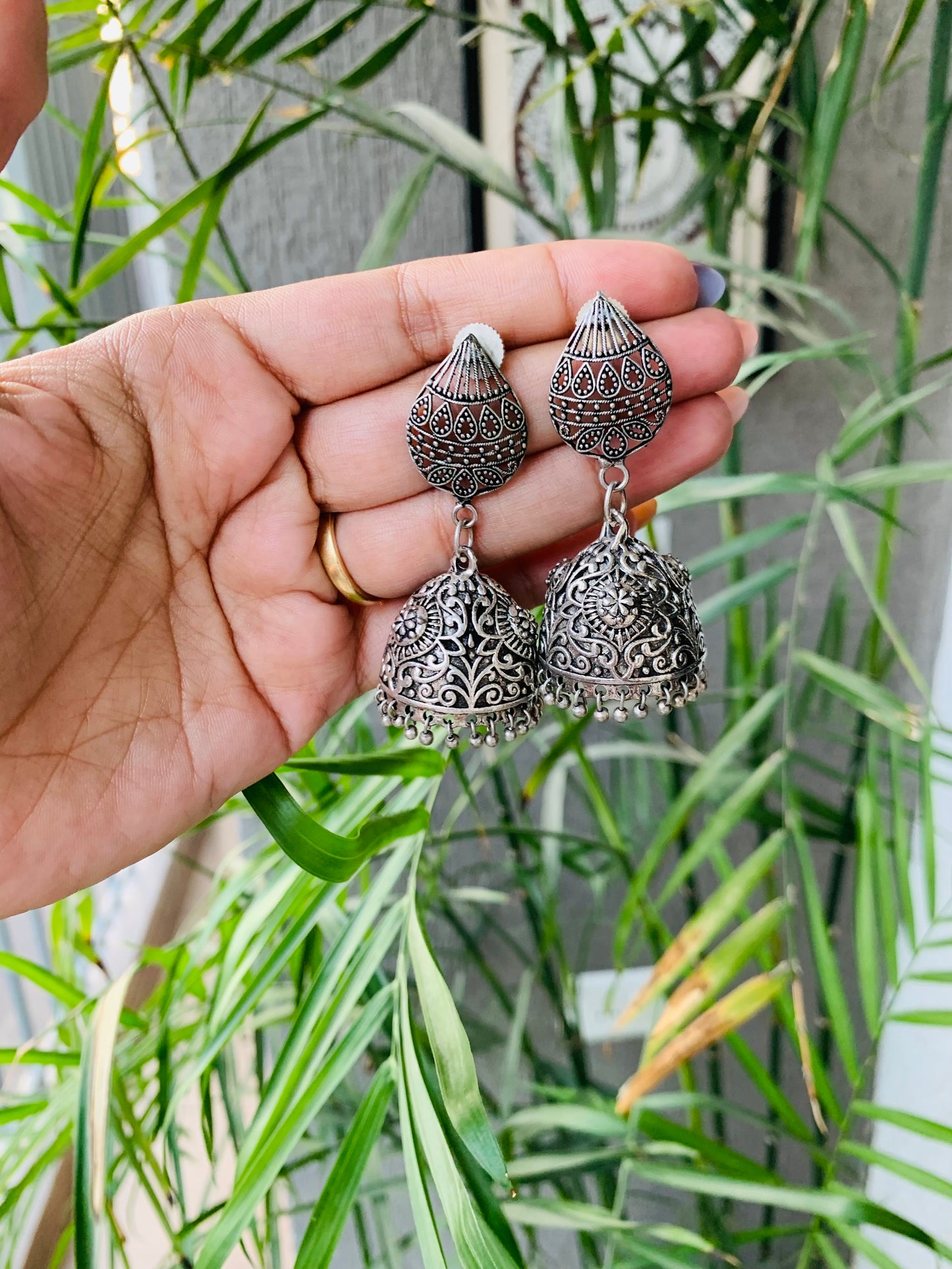 Unique Design Heavy Jhumka