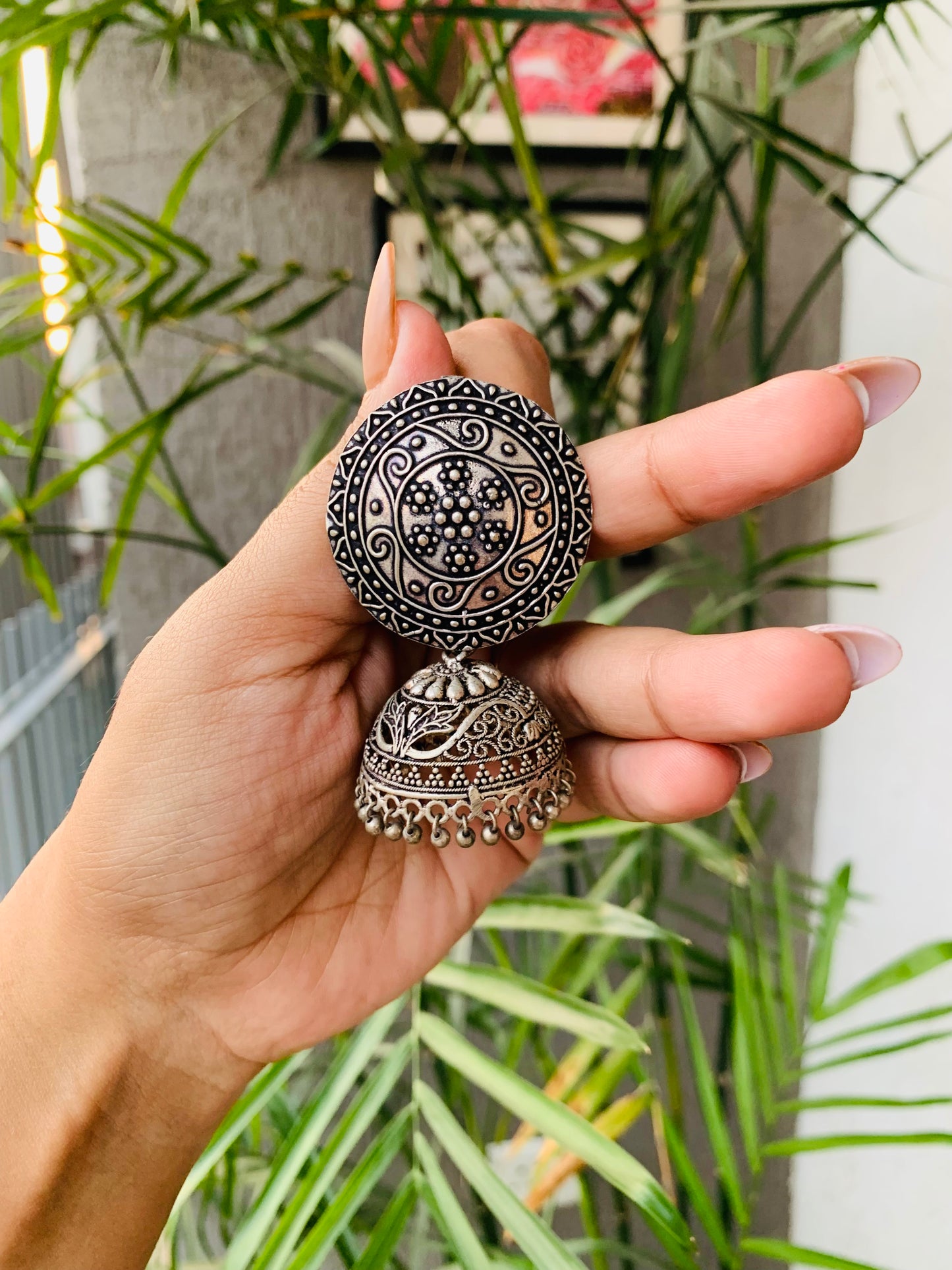 7 Flowers Stud Jhumka