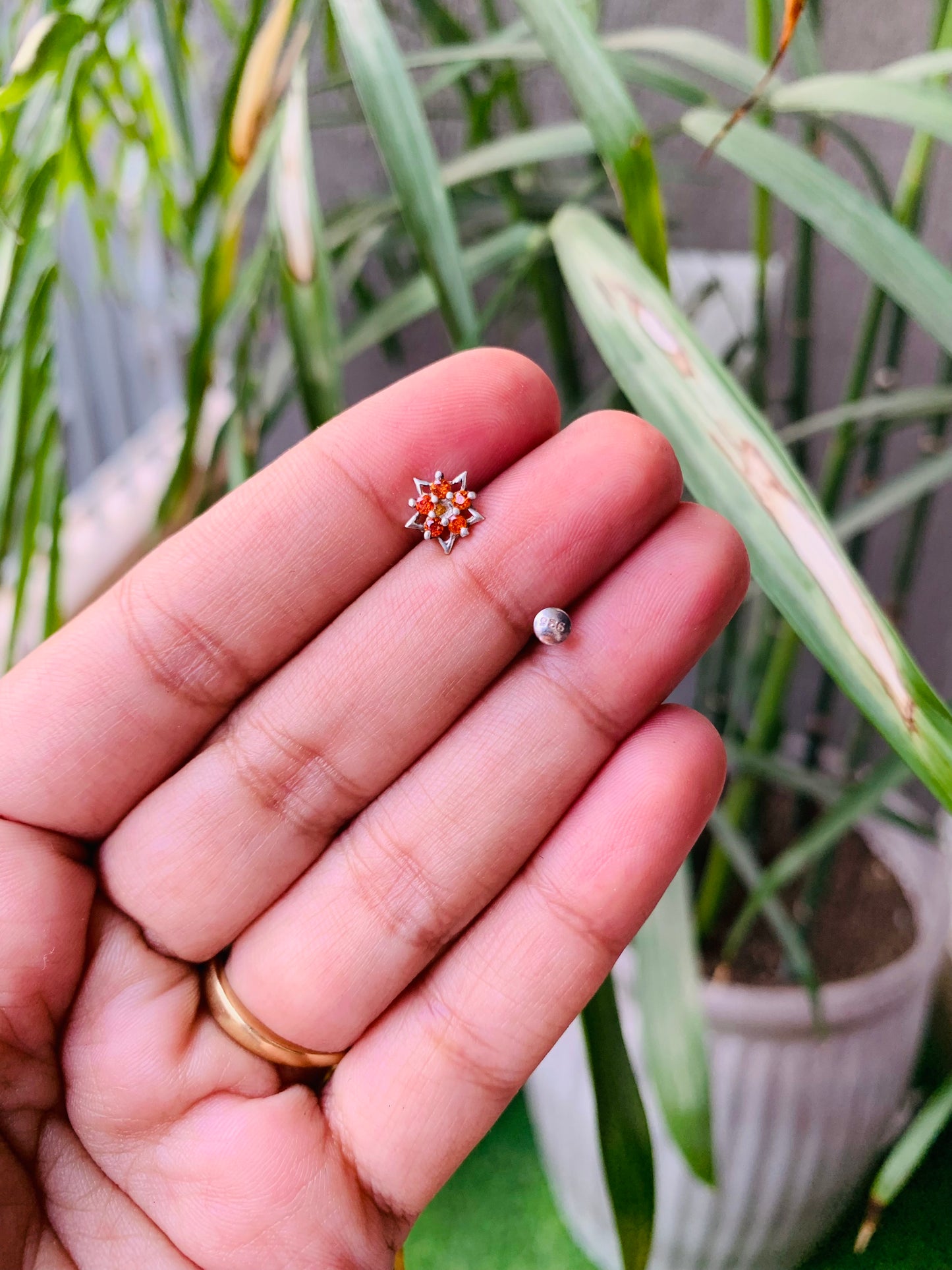 Real Silver 925 Nosepins